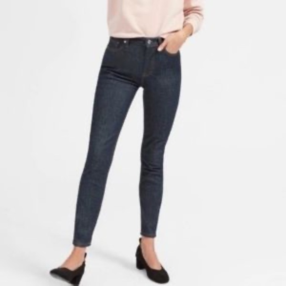 Everlane High Rise Skinny Jeans Size 26 Ankle - Picture 2 of 10